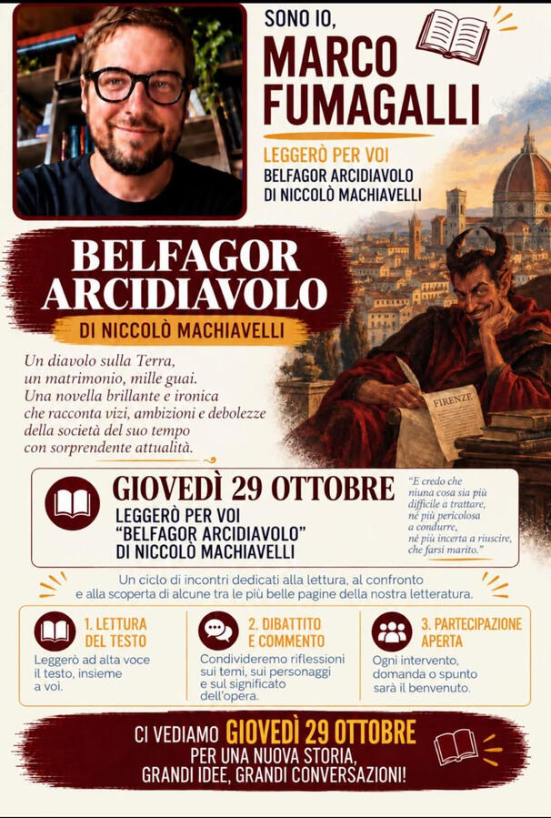 29 ottobre · Belfagor arcidiavolo — Niccolò Machiavelli
