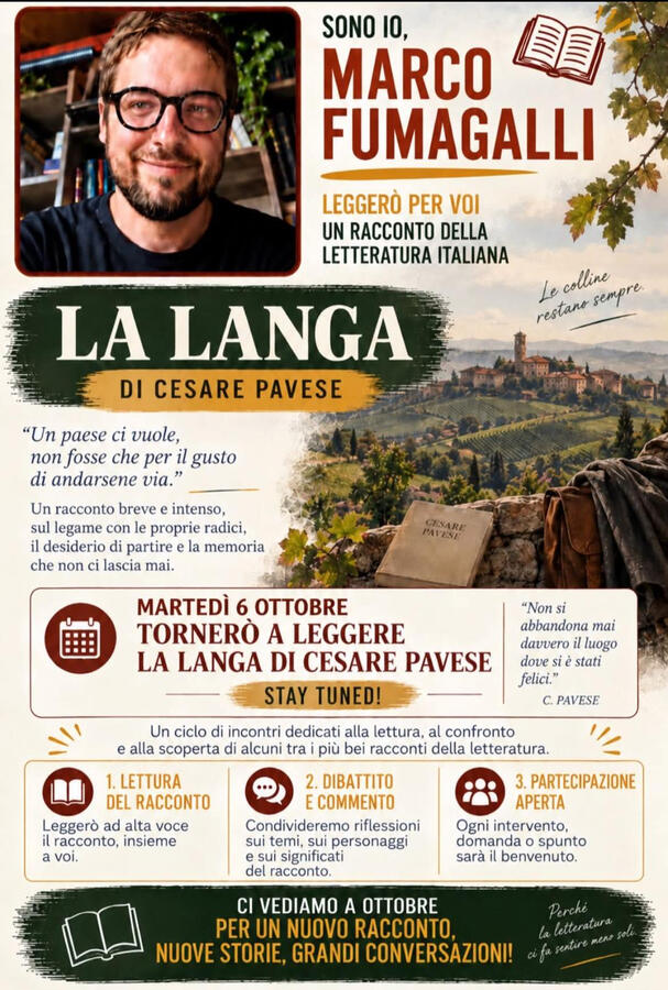 6 ottobre · La Langa — Cesare Pavese